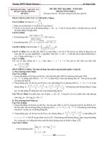 ĐỀ THI THỬ ĐH LẦN 3