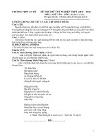 ĐỀ & ĐÁPÁN THI THỬ MÔN VĂN TRƯỜNG THPT AN MỸ BD- 23.03.2013