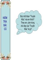 Tiết 81: Trao duyên