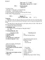 Giáo án Lớp 2 tuần 27 CKTKN (Toàn)