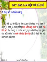 bai 9. lam viec voi day so lop 8 hay