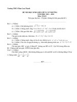 Đề Thi HSG Phan Lưu Thanh 2011-2012