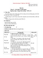 Giáo án âm nhạc 9 tuần 30