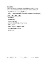 Sửa lỗi chính tả thông qua tiết dạy có làm nâng cao chất lượng môn ngữ văn