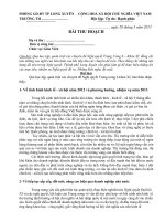 bai thu hoach nghi quyet TW6 khoa XI