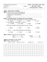 de kiem tra gHKII MOI