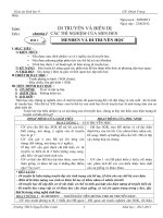 Giáo án sinh học 9