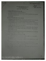 TUYỂN TẬP ĐỀ THI CAO HỌC VÀ ĐÁP ÁN MÔN CƠ HỌC ĐẤT ĐẠI HỌC GTVT