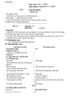 GIAO ÁN LỚP 2 TUẦN 28 CKTKN