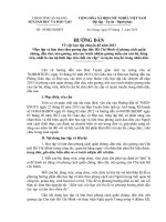 HD 05 về việc học tập và làm theo TGDDHCM năm 2013