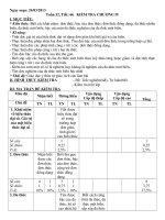 Đề kiểm tra chương 4, có ma trận, đáp án