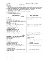 Giáo án- Lớp 1- Tuần 28- 2012-2013