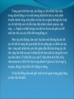 Nhiệm vụ, yêu cầu đối với hệ thống làm mat