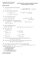 Đề cương ôn tập hk2_toán K10_cơ bản