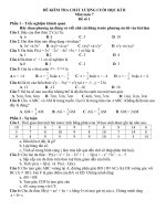 25 ĐÈ THI HK II TOÁN 7