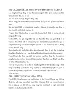 Đề cương tâm lý lao động