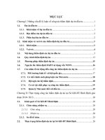 Khóa luận tốt nghiệp Hoàn thiện thẩm định dự án tại sở KH đt tỉnh bình định
