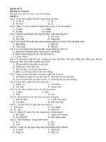 15'''' Trắc nghiệm sử 3 mã đề (số 3)