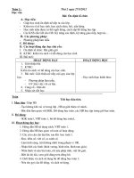 giáo án lớp 1 tuần 1 Đến 28 cả ngày