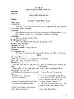 Giáo án lớp 2 tuần 28 chuẩn (Quyên, 2012-2013)