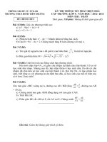 Đề thi HSG Toán 9 NH: 12-13