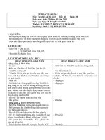 Tuần 30 - Sự chuyển động của Trái Đất