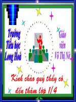 Tập đọc : Đầm sen