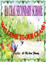 Unit 14: period 85 A 1 ( TA 7 cực hay)