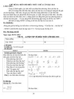 Tự chon toán 9- Chủ đề Biến đôie biểu thức chứa căn thức bậc hai