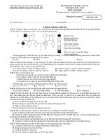 ĐỀ THI THỬ ĐẠI HỌC LẦN 2- 2012-2013