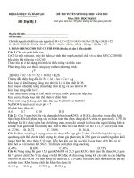 de thi du bi mon hoa 2012