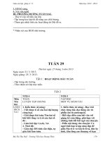 GIAO AN LOP GHEP 4 +5 TUAN 29