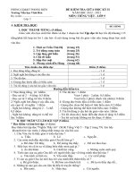 HAO DE GHKII TIENG VIET - TOÁN LOP 5 NH 12-13