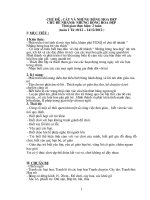 giáo án nhà trẻ