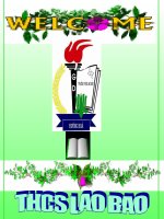 Tiết 56- MLH giữa etilen, rượu etylic, axitaxetic