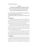 ĐỀ TÀI: Giải pháp nâng cao chất lượng công tác kiểm soát thanh toán vốn đầu tư xây dựng cơ bản qua hệ thống kho bạc nhà nước