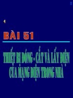 Thiet bi dong cat va lay dien trong nha