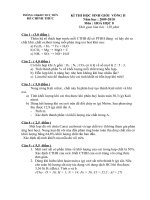 Đề THI HSG Hoá 8 - Số 2