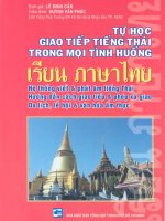 Tài liệu tự học giao tiếp tiếng thái trong mọi tình huống