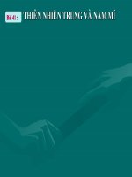 Bài 41  Thiên nhiên Trung và Nam Mĩ