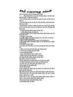 Đề cương sinh của lớp 7a Trường thcs Hoàng Hoa Thám