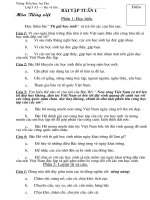 Bài tập tuần 1 - lớp 5