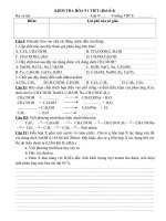 Đề 1 tiết số 4