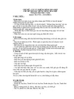 giáo án NT chủ đề TGTV