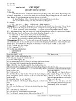 bài 1 Chuyển động cơ học