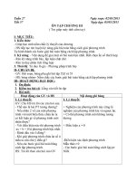 giáo án toán 8 tuần 27