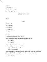 tổng hợp bài giải môn kinh tế vi mô nhóm 6