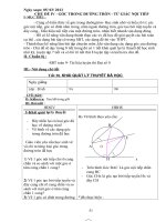 tự chon toán 9 - chủ đề góc trong đường tròn- Tư giác nội tiếp