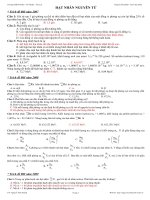 De thi DH 2007 - 2012