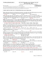 ĐỀ ĐA TRƯỜNG THPT ĐÔ LƯƠNG 1 LẦN II NĂM HỌC 2012-2013